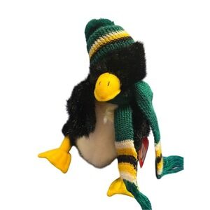Vintage 1993 Ty Attic Treasures Waddlesworth Penguin Plush w/‎ Tags